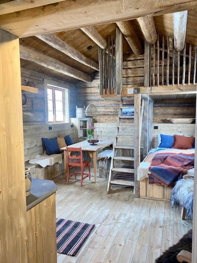 Sauefjoset - Idyllisk Gardstun Fra 1800-Tallet Skjåk Zewnętrze zdjęcie