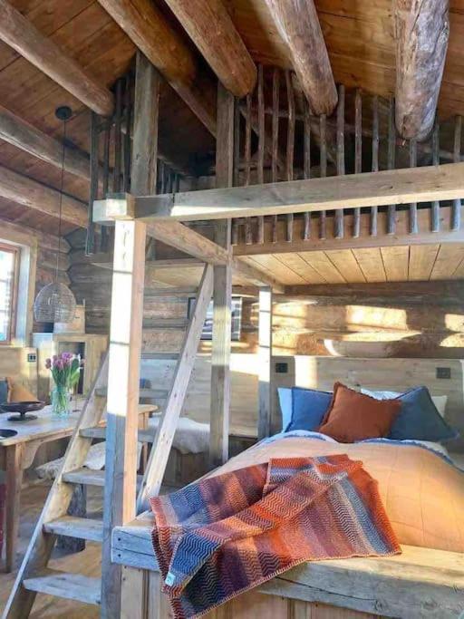 Sauefjoset - Idyllisk Gardstun Fra 1800-Tallet Skjåk Zewnętrze zdjęcie